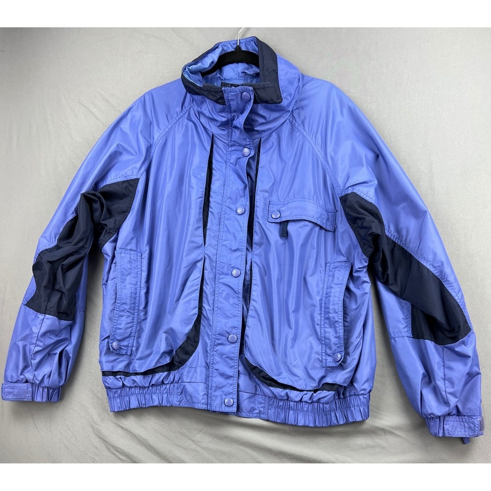 VIntage Columbia Jacket Mens XL Anniversary Edition Blue Windbreaker WinterGame